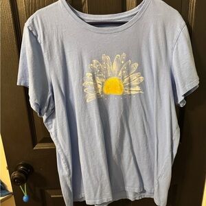Life Is Good Sky Blue Women's T-Shirt